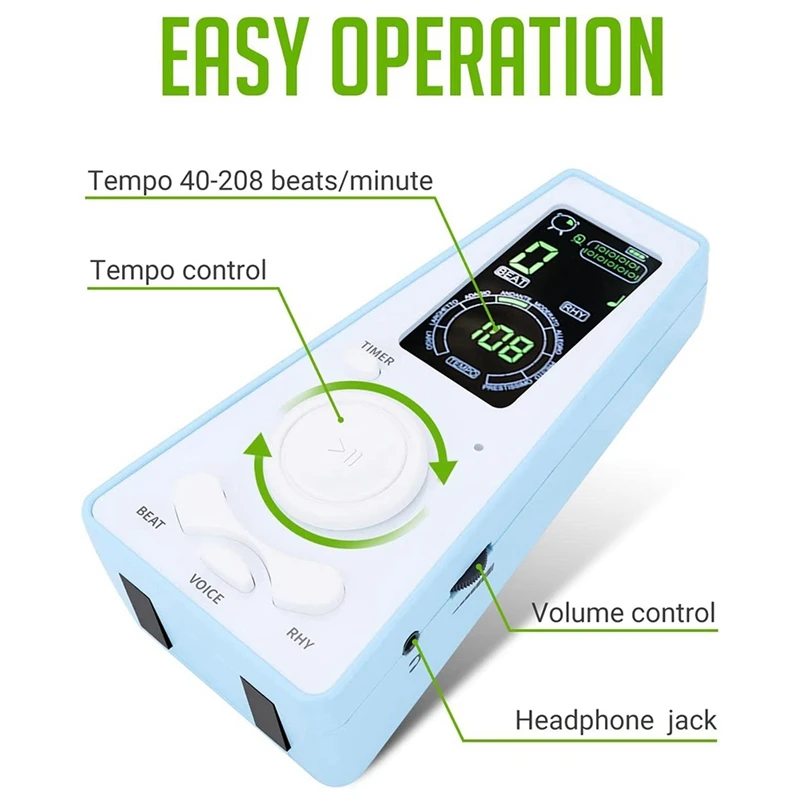 Электронный метроном цифровой универсальный Метроном Для фотогитары скрипки