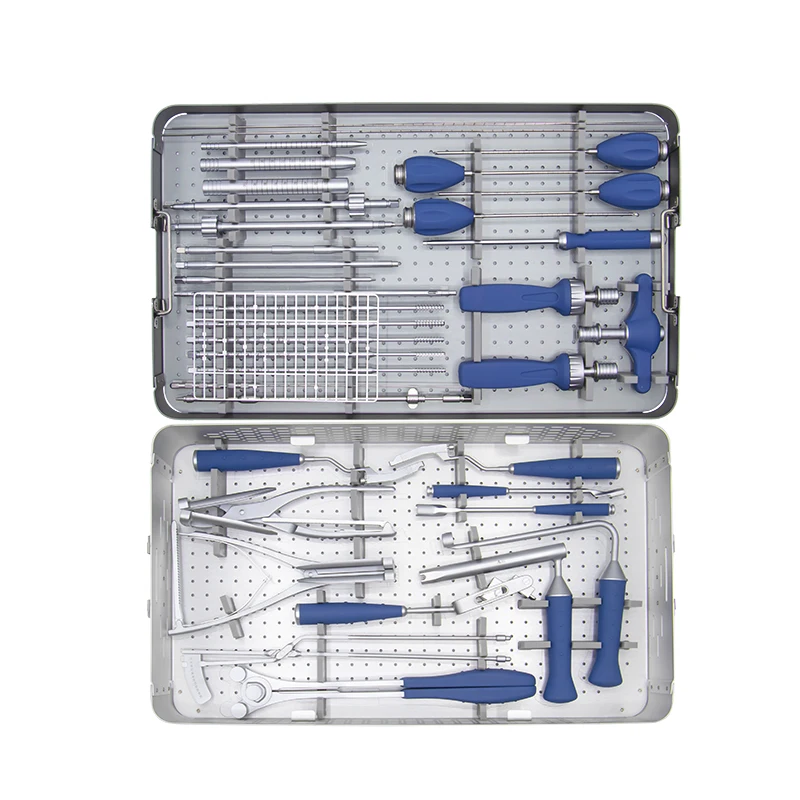 

CE ISO Orthopedic Spine Surgery Instrument Minimally Invasive Orthopedic Impants Instruments Set