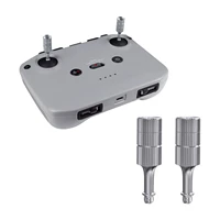 2pcs for dji mini 3 pro drone rc remote control thumb stick dji mini 3 pro with screen remote control aluminum alloy joystick