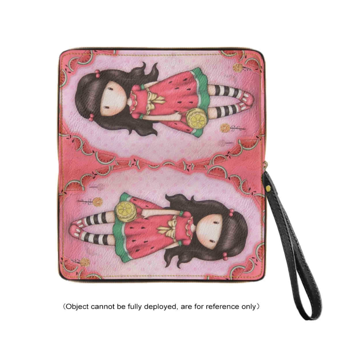 Kawaii Girls Pu Leather Bag Yikeluo Santoro Gorjuss Print Cash Purses Brand Design Pretty Cartoon Character Money Bag for Women