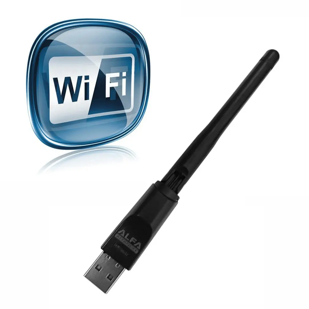 

Rt5370 USB 2.0 150Mbps WiFi Antenna MTK7601 Wireless Network Card 802.11b/g/n LAN Adapter with rotatable Antenna dropshipping