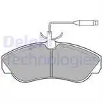 

LP878 for front brake pad BOXER DUCATO JUMPER 94 02 FISLI