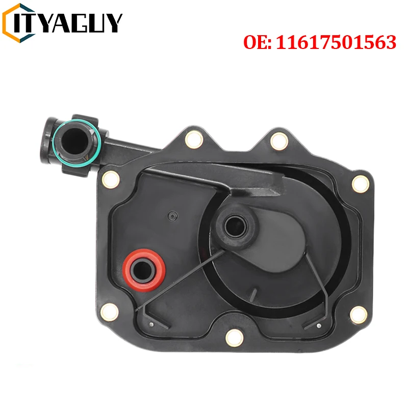 

11617501563 Vaccum Crankcase Oil Separator Vent Valve Intake Manifold Cover For BMW E31 E38 E39 540i 740i 740iL 840Ci