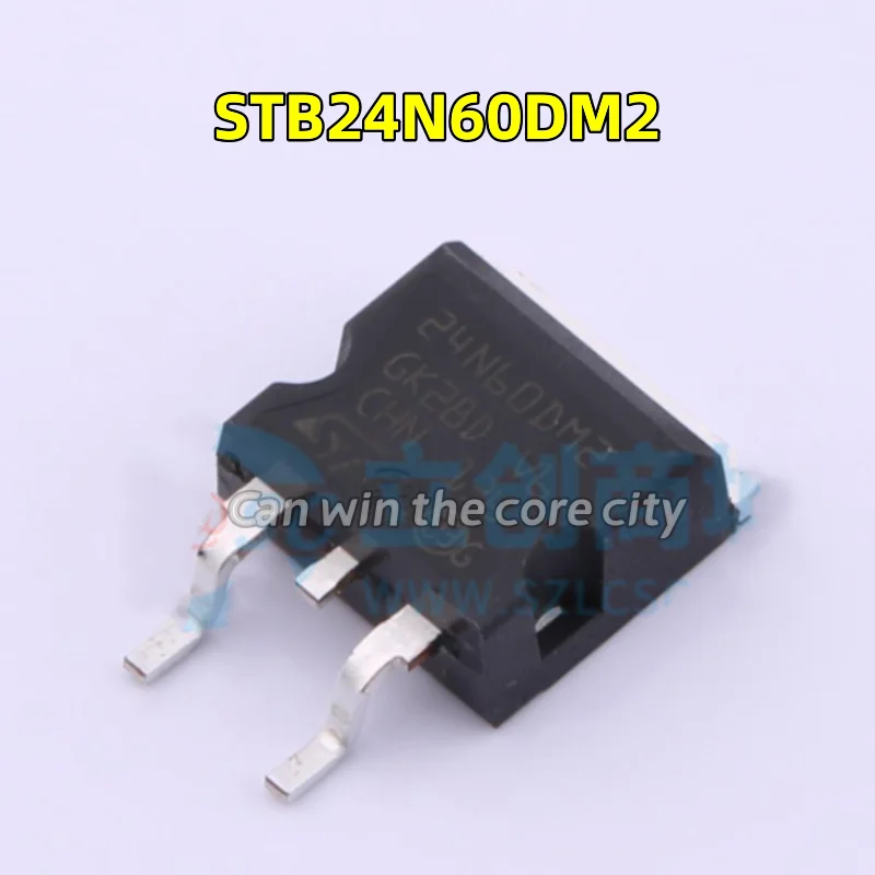 

10 pieces New original STB24N60DM2 24N60DM2 18A / 600 VN channel TO263 FF
