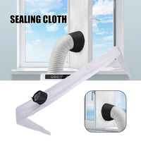mobile air conditioner sealing cloth waterproof windscreen for tilting sloping windows with tension rope double protection