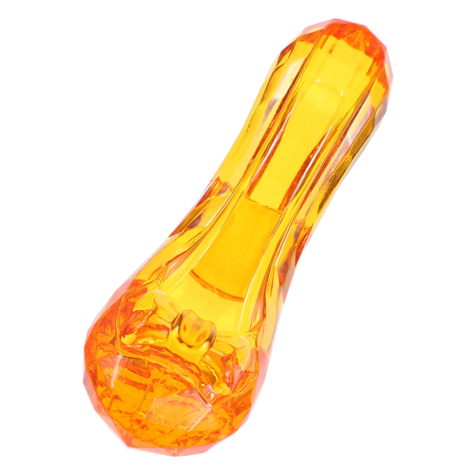 

Crystal High Heels Transparent Table Glass Slipper Ornament Sculpture Shoe Decorative Desktop Acrylic Supply Girl Decoration