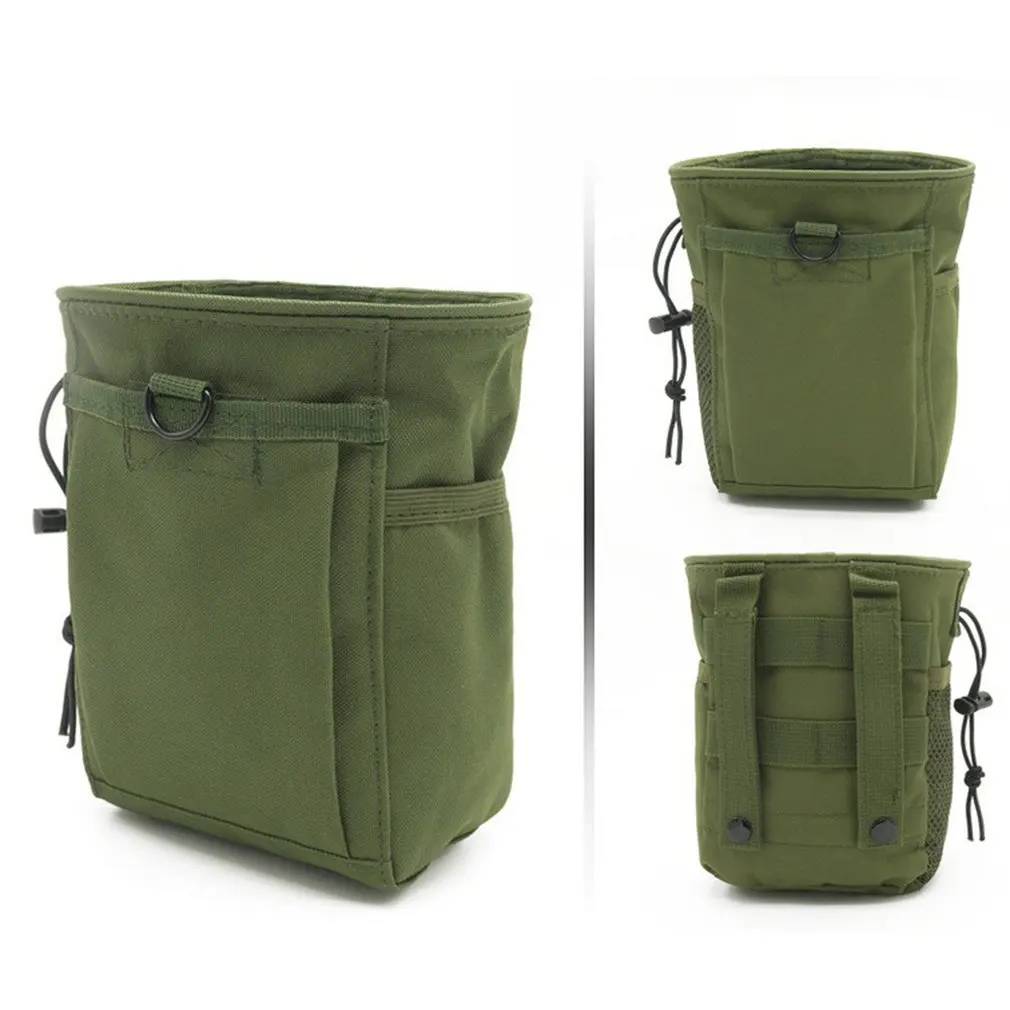 

2023 Molle Nylon Bag Tactical Magazine Recovery Dump Pouch Gear Compact Military Airsoft Drop Hunting Pouches Bandolier Mag Bags