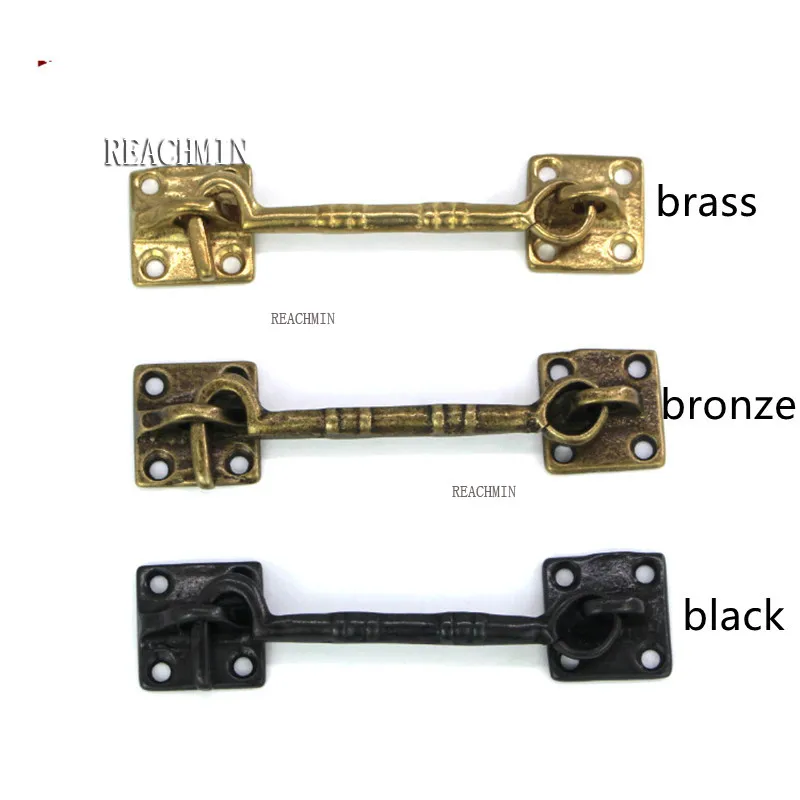 Античный держатель для окон латунный китайский крючок на застежку медный