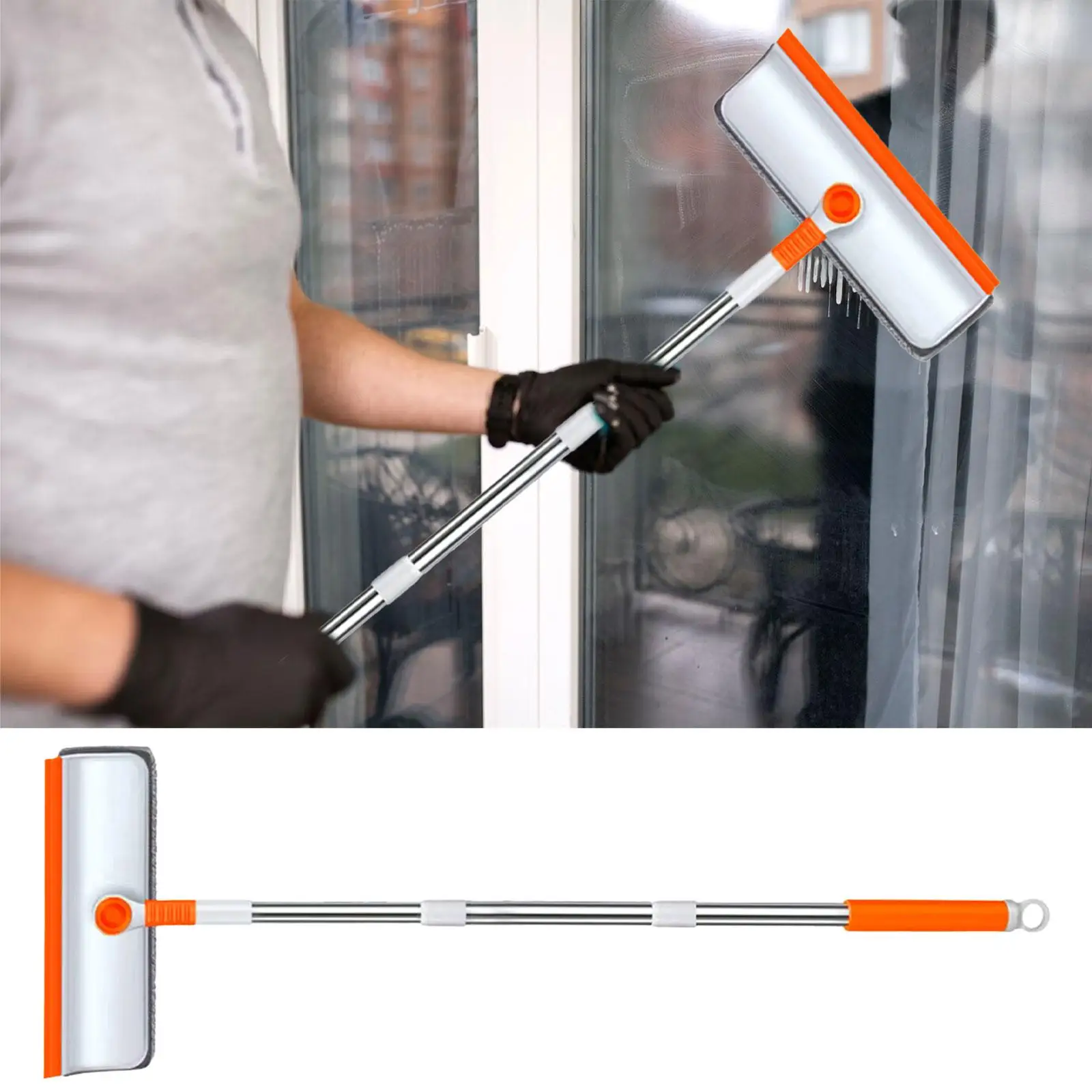 Ракель для пола метла с ручкой очиститель швабра чистящая щетка удаления