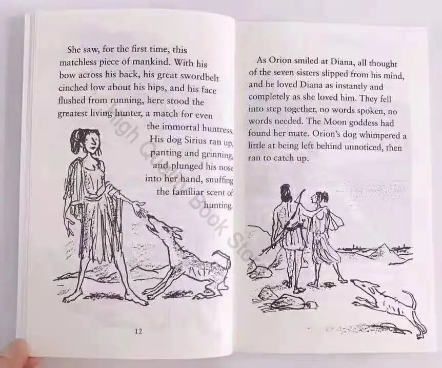 Ceny 16 Książek/zestaw Dziecięca Angielska Książka Przygodowa Starożytne Mity Kolekcja Rozdział Książka Pomóż Dziecku Być Czytelnikiem Wczesnej Edukacji