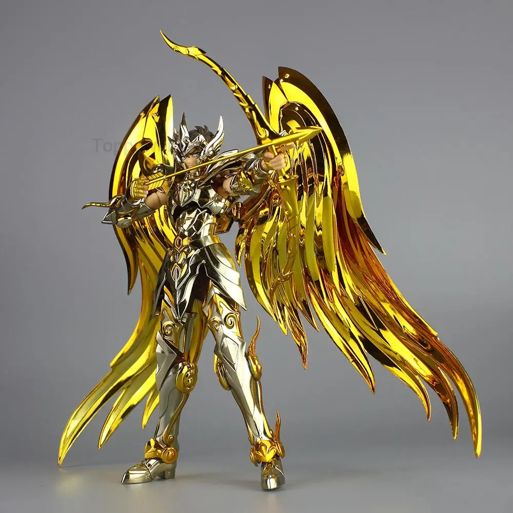 Скидка Отличные игрушки Saint Seiya, миф, ткань, EX God's Soul SOG, Стрелец Aiлос, металлическая броня, модель экшен-фигурка модель GT