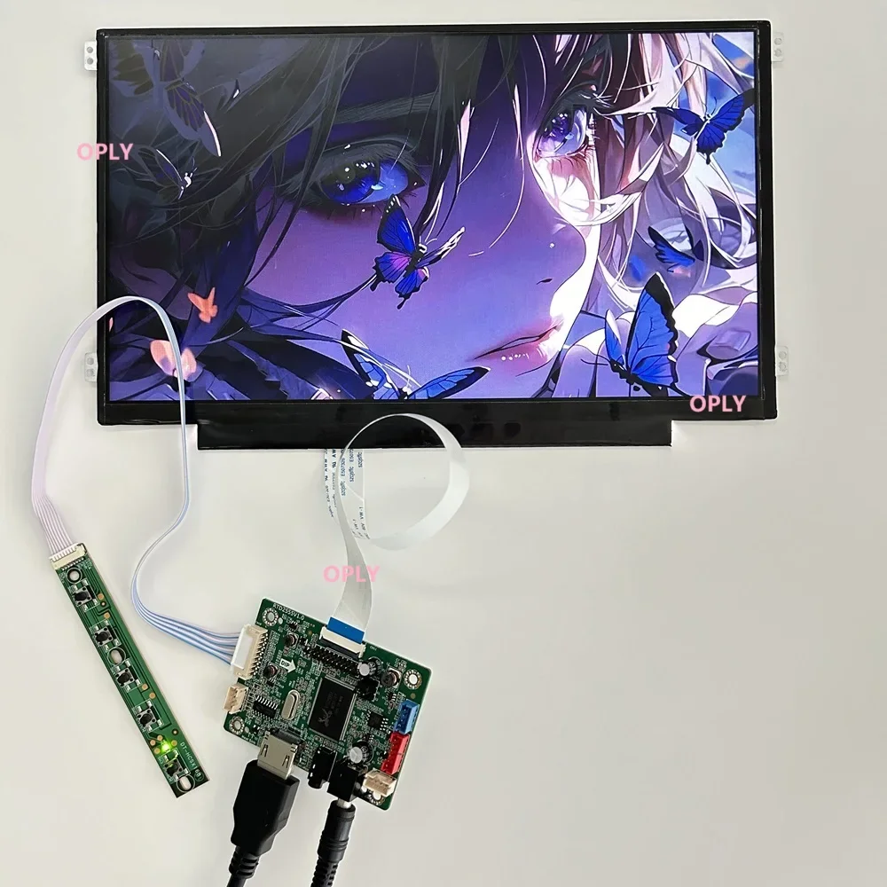 Новый 11 6-дюймовый IPS EDP-экран 1366X768 DIY с платой мини-контроллера HDMI-совместимый для