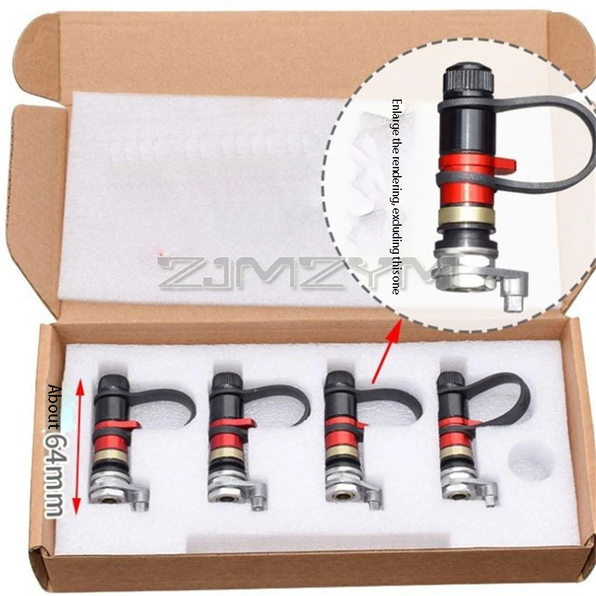 

Автомобильный клапан сброса давления Внедорожный быстрый выпускной клапан для песочных шин Быстроразъемный клапан для пустыни 4 шт. Длинный стиль или короткий стиль