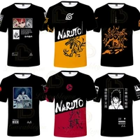 anime naruto print short sleeve t shirt ladies naruto sasuke kakashi top graphic t shirts boys girls summer cool t shirts