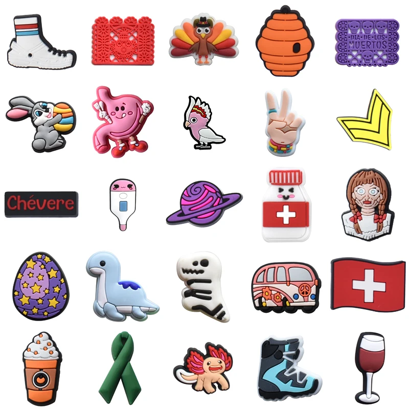 

Women Charm Packs Set Jeans Boy Decorations for Crocs Shoe Charms Wholesale Bulk Men Girl Kids Para Pins Gifts Shoes Accessories