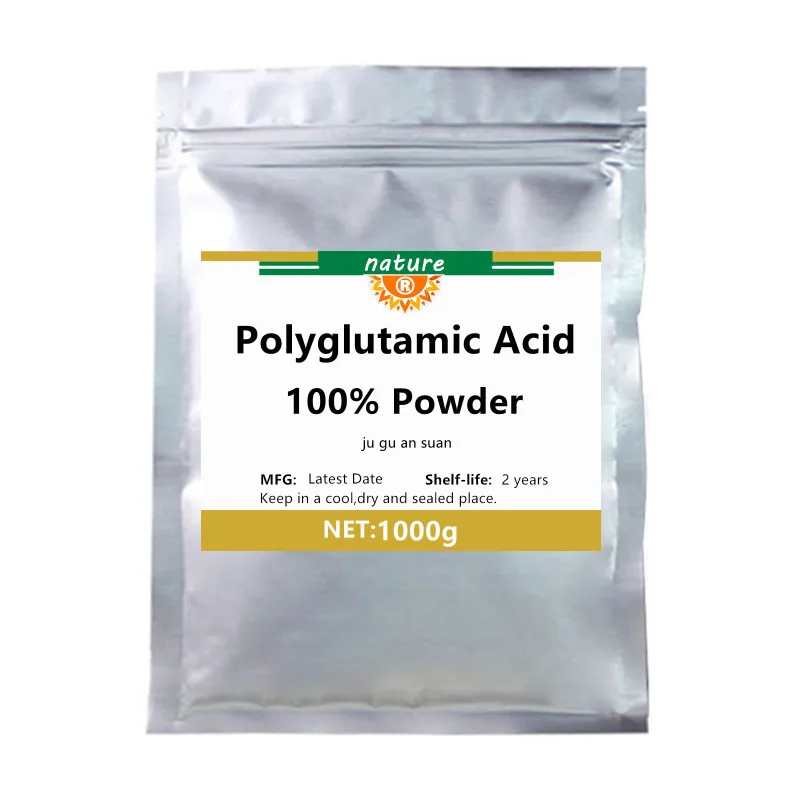 

Best Selling Quality100% Polyglutamic Acid Powder,Ju Gu An Suan,Increase The Elasticity of Human Skin,Whitening Inhibit Melanin