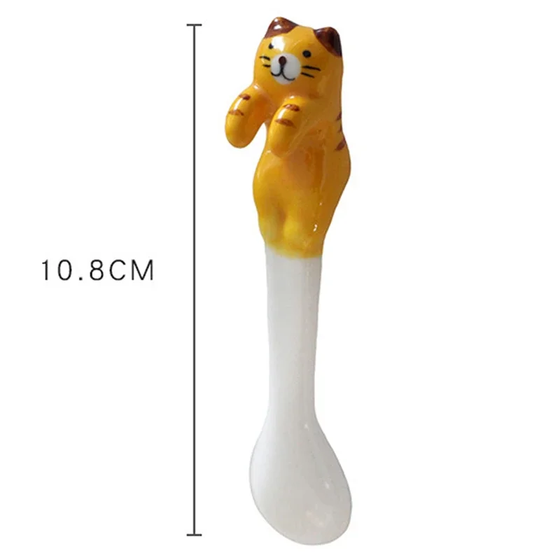 

Керамическая ложка с котом Tea Spoon