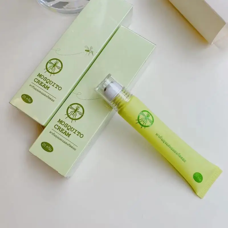 Летний освежающий портативный крем от комаров для предотвращения укусов снимает