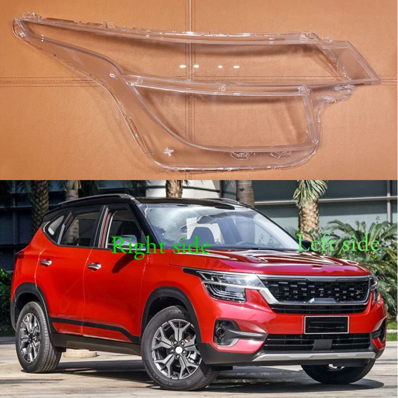 

Налобный фонарь для Kia Seltos /KX3 2019 2020 2021, прозрачный налобный фонарь, стеклянный налобный фонарь