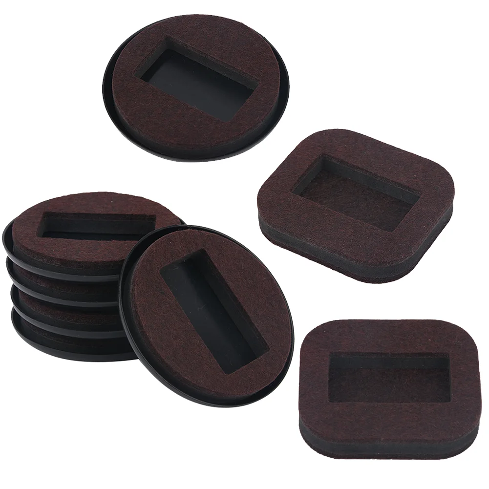 

15pcs Stopper Home Prevents Scratches Furniture Pads Carpet Reusable Sliders Hardwood Floor Felt Caster Cup Ceramic Tile Chair