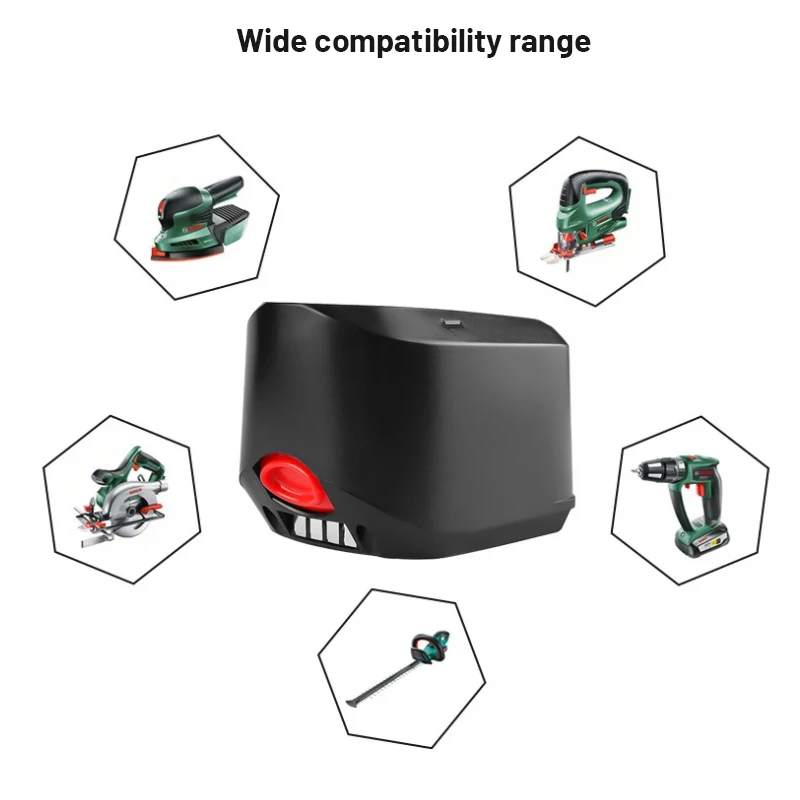 Литий-ионный аккумулятор для Bosch 18 в 100% Ач PBA PSB PSR PST инструменты дома и сада (только