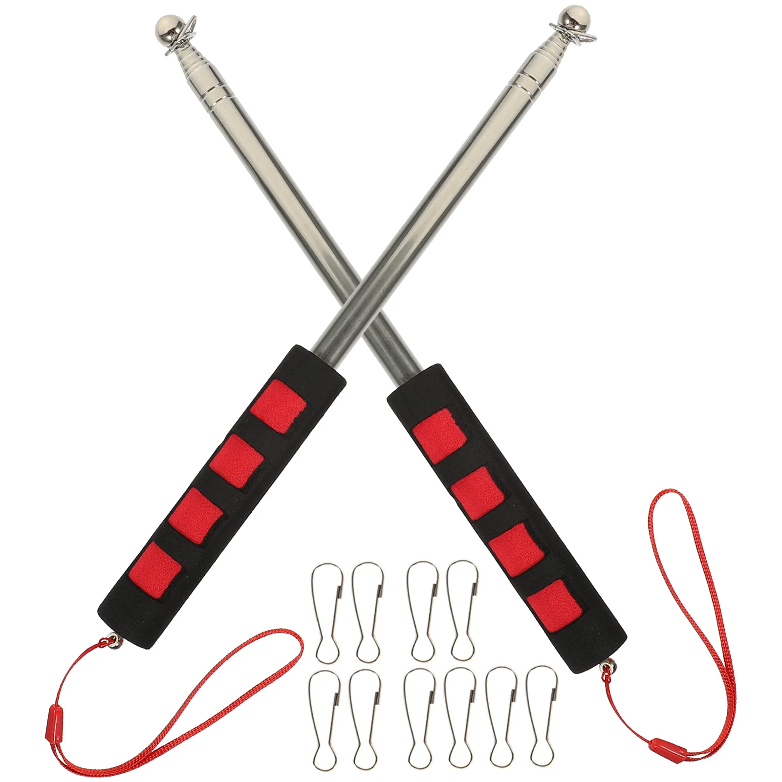 

Pointer Flag Pole Flagpole Guide Handheld Office Teachers Telescoping Home Telescopic Presentation Flagpoles Portable Point