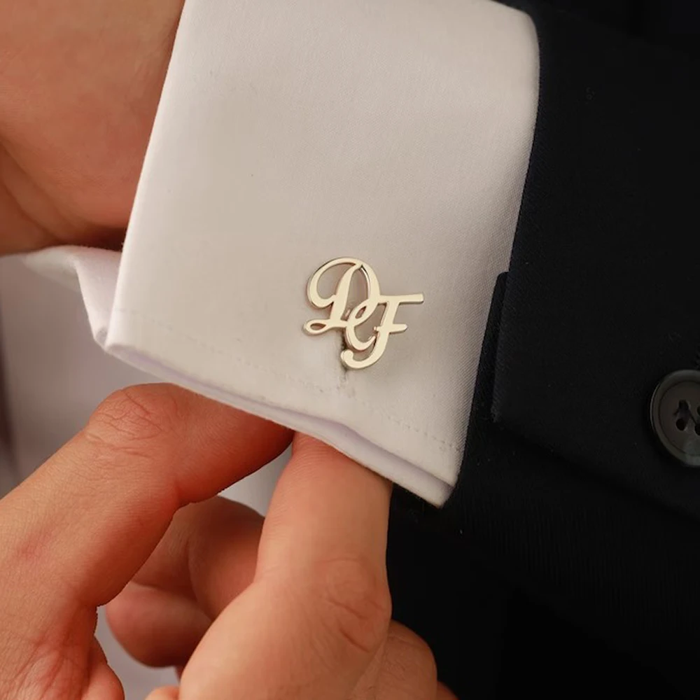 Рисунок 3 - Запонки с буквами из нержавеющей