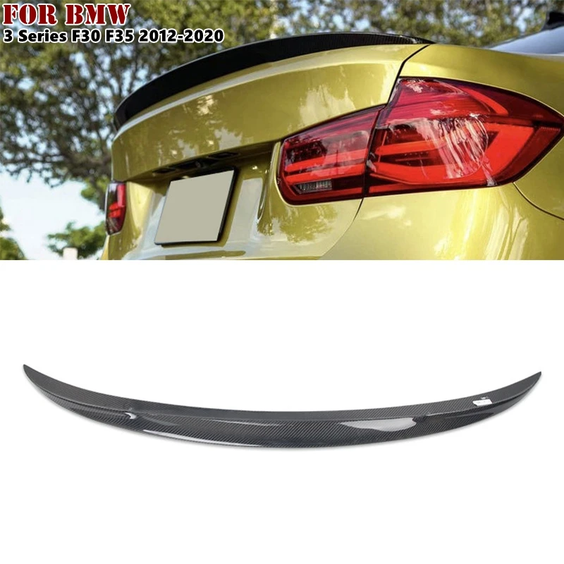 

1 шт., Автомобильный задний спойлер из углеродного волокна для BMW 3 серии F30 F35 2012-2020