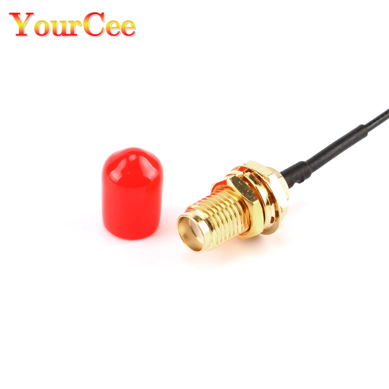 2 шт. прямой разъем SMA в гнездовой IPEX Радиочастотный кабель отрезок uFL/u.FL/антенна IPX