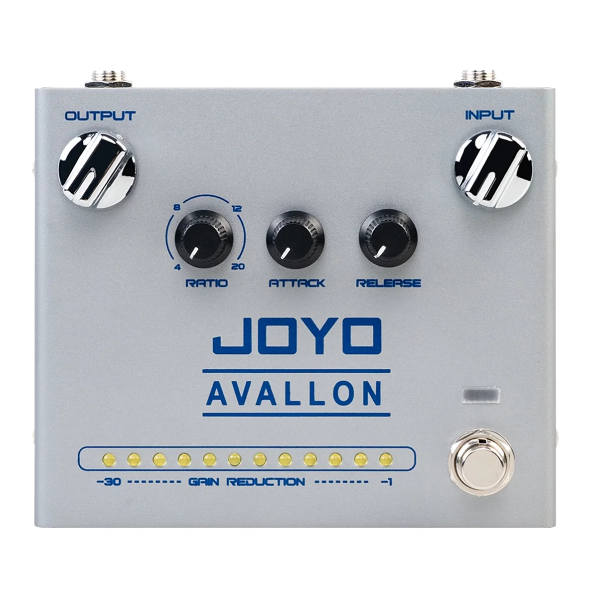 

JOYO R-19 AVALLON Guitar Pedal Classic Compressor Effect Pedal 3 Knobs Ratio Attack Release for Guitar Bass