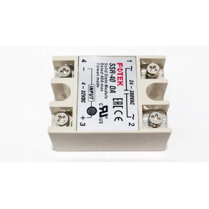 

SOLID STATE RELAY MODULE FOTEK SSR-50 DA-H SSR-50DA-H SSR-75DA-H SSR-40DA-H SSR-80DA-H