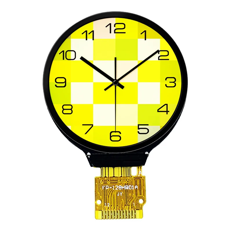 Круглый ЖК-дисплей HD IPS цветной 1 28 дюймовый экран 240xRGBx240 без сенсорной панели