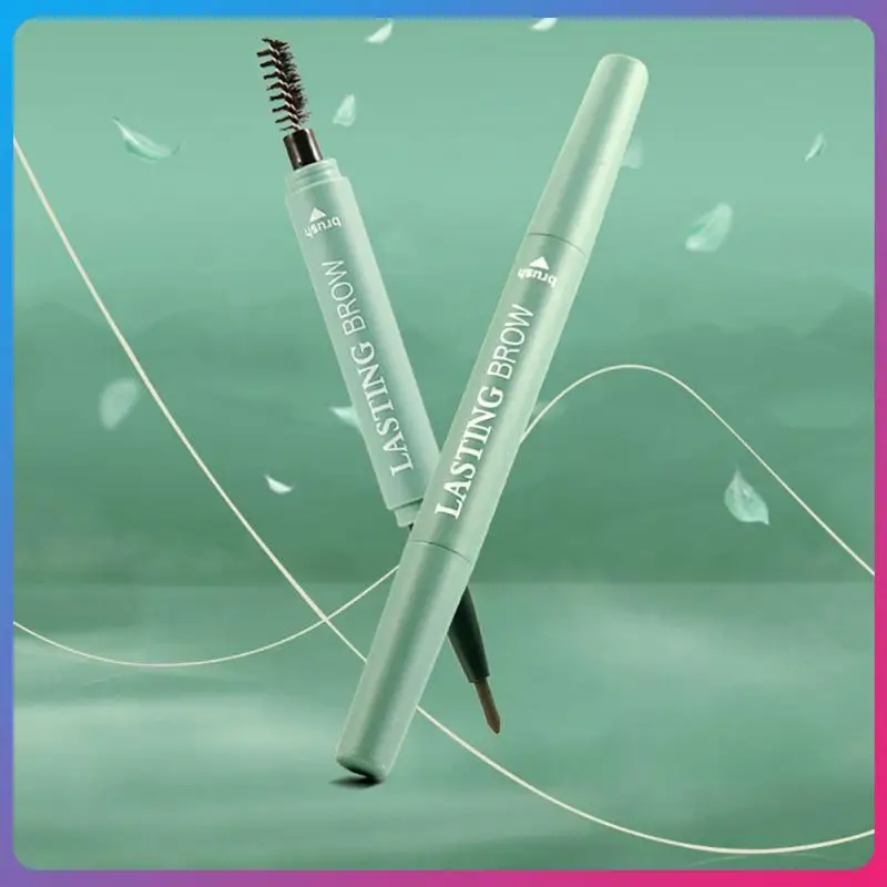 

Double-headed Eyebrow Pen Four-pack Set Box Easy To Color Not Easy To Take Off Makeup Waterproof Sweat-proof And Non-smudge