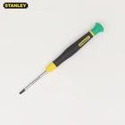 Прецизионная мини-отвертка Stanley, мини-отвертка torx T4, T5, T6, T7, T8, T9, T10, вращающаяся верхняя часть, без отверстия, из легированной стали S2, 1 шт.