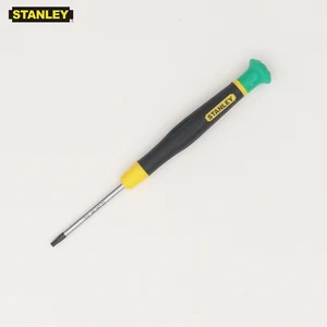 Прецизионная мини-отвертка Stanley, мини-отвертка torx T4, T5, T6, T7, T8, T9, T10, вращающаяся верхняя часть, без отверстия, из легированной стали S2, 1 шт.