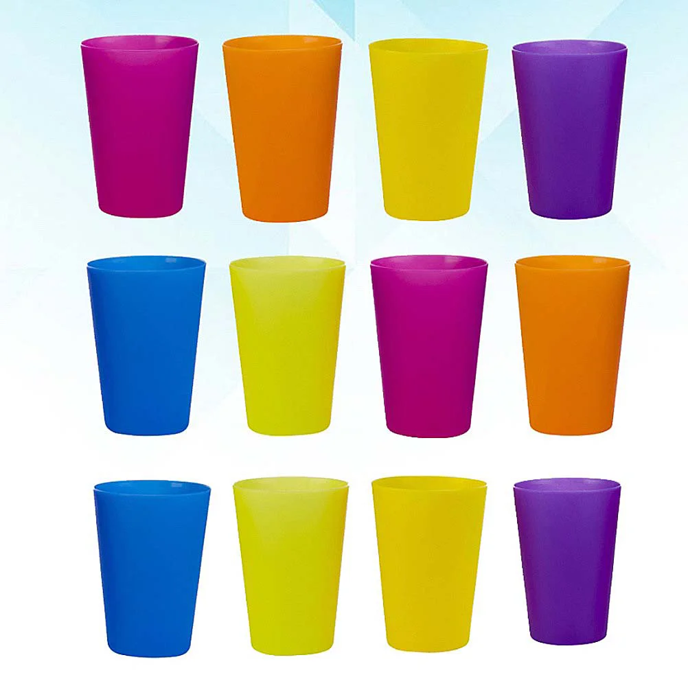 12 Pcs Kids Tumblers Bathroom Tumbler Cup Stand Plastic Holder Plastic Holder Cup