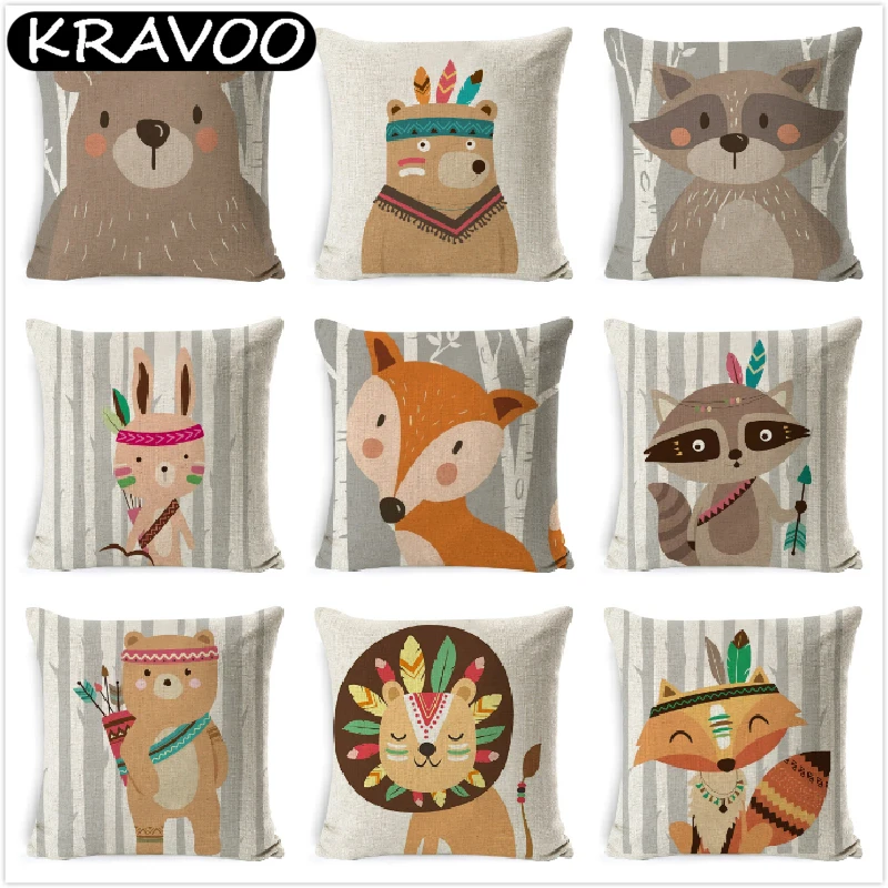 

Декоративная льняная Подушка для стула, дивана, домашнего декора