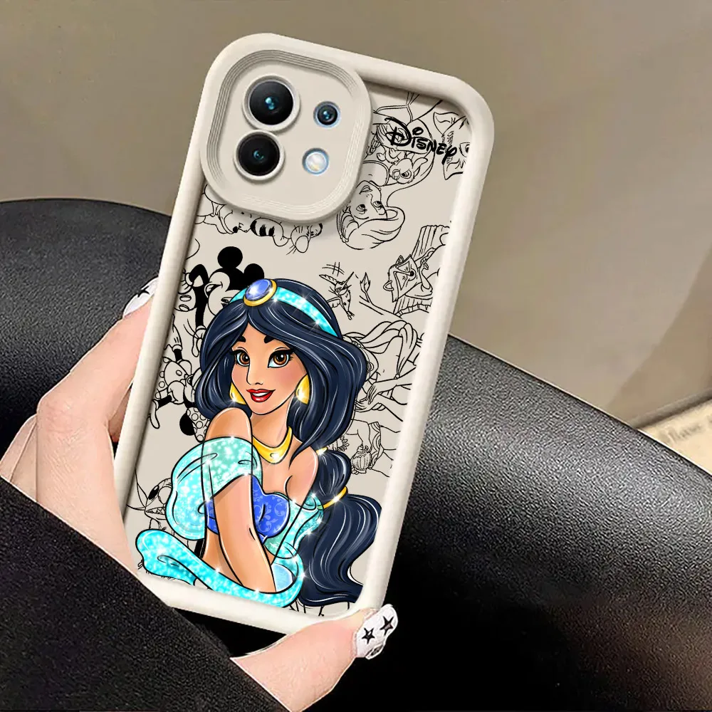 Фото Чехол для телефона Moana Pocahontas Disney Princess для Xiaomi Mi 13T 14 14T 15 15T Pro 17 Ultra Poco M7 M8 F8 F7 X6 X7 X8 Pro Max №3