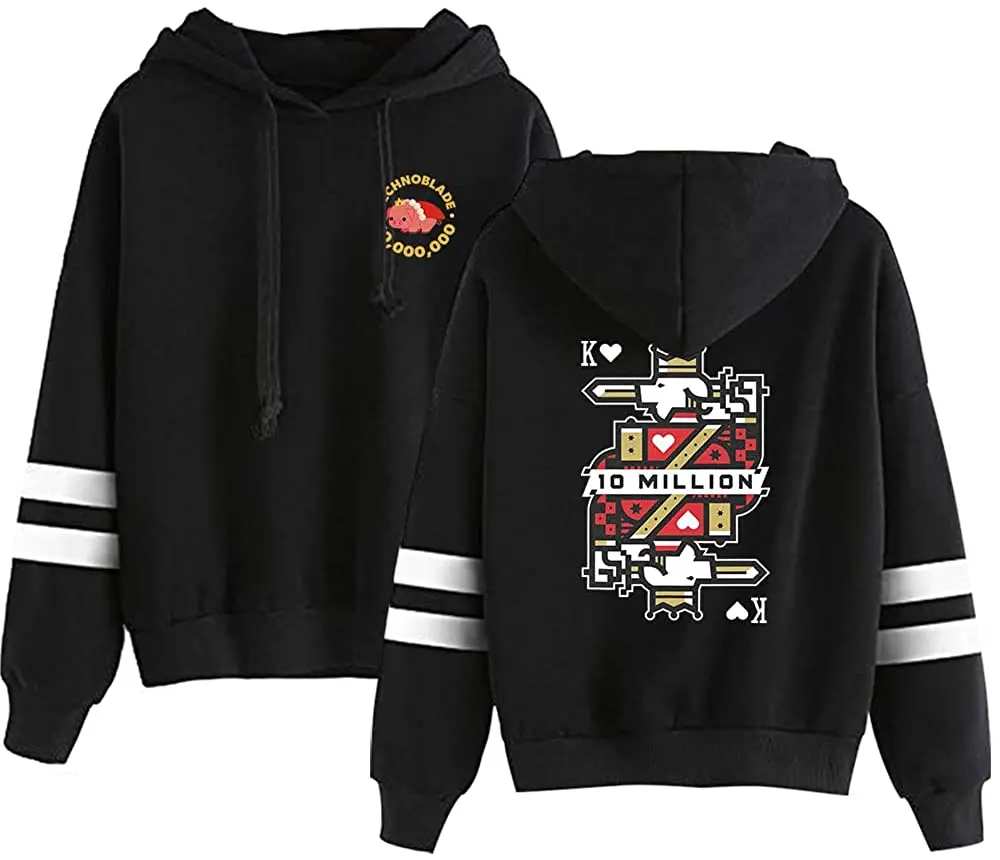 Толстовка Technoblade 10 миллионов Subs Merch tecagro Dream Team SMP Унисекс Без карманов с