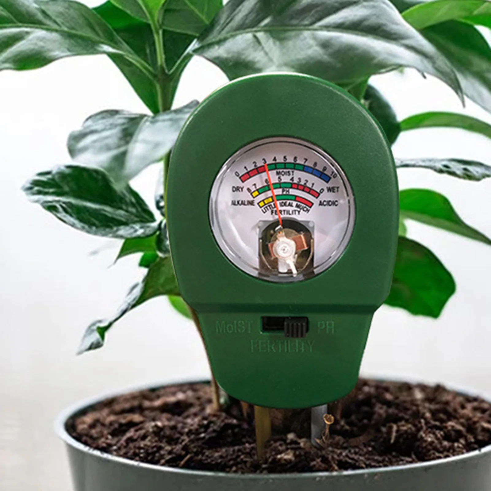 

Ph Tester Soil Moisture Meter Meter Sunlight Monitor Hydroponics Flower Garden Plant Acidity Hygrometer 3 In 1