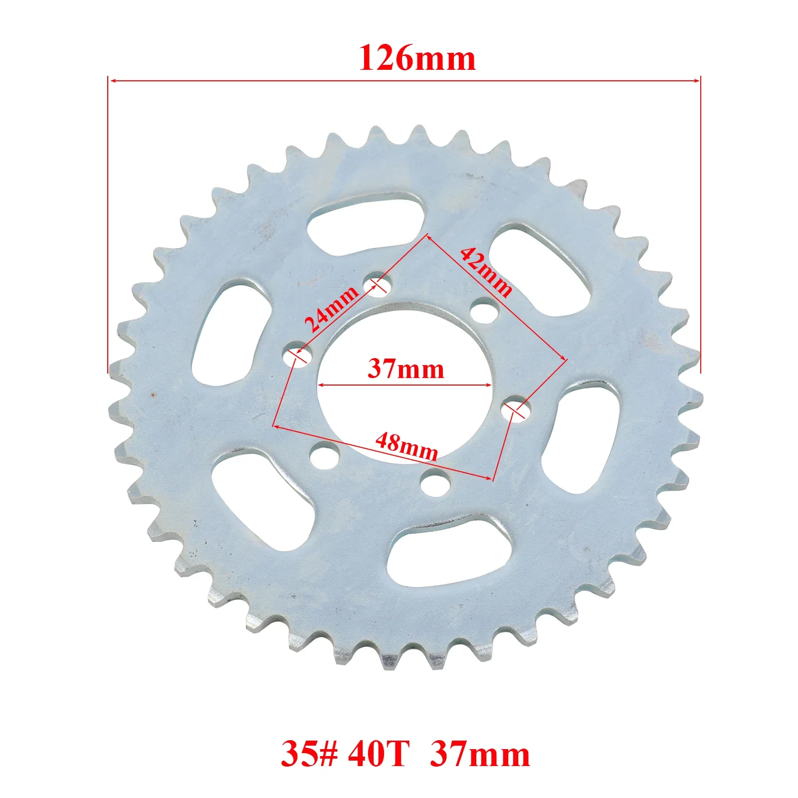 

Задняя звездочка цепи 40T 65T #35 для мини-велосипеда, картинга, трика, ATV, картинга, тележка Baja каракули, Blitz, внедорожник, мини-велосипед