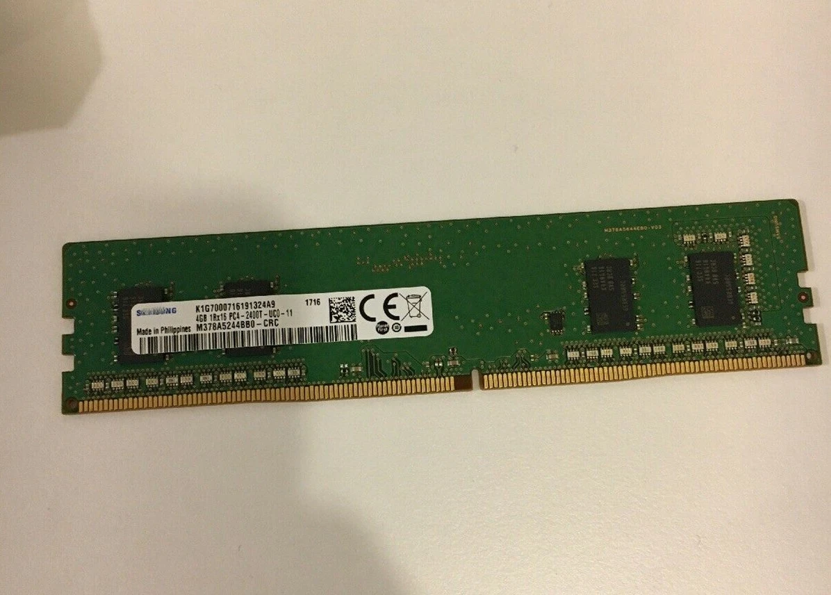 

RAM 4gb 1rx16 PC4-2400T DDR4 4G Memory-CRC Desktop Memory