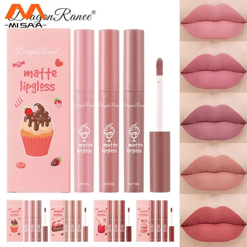 

3 шт./набор, бархатная матовая помада для губ