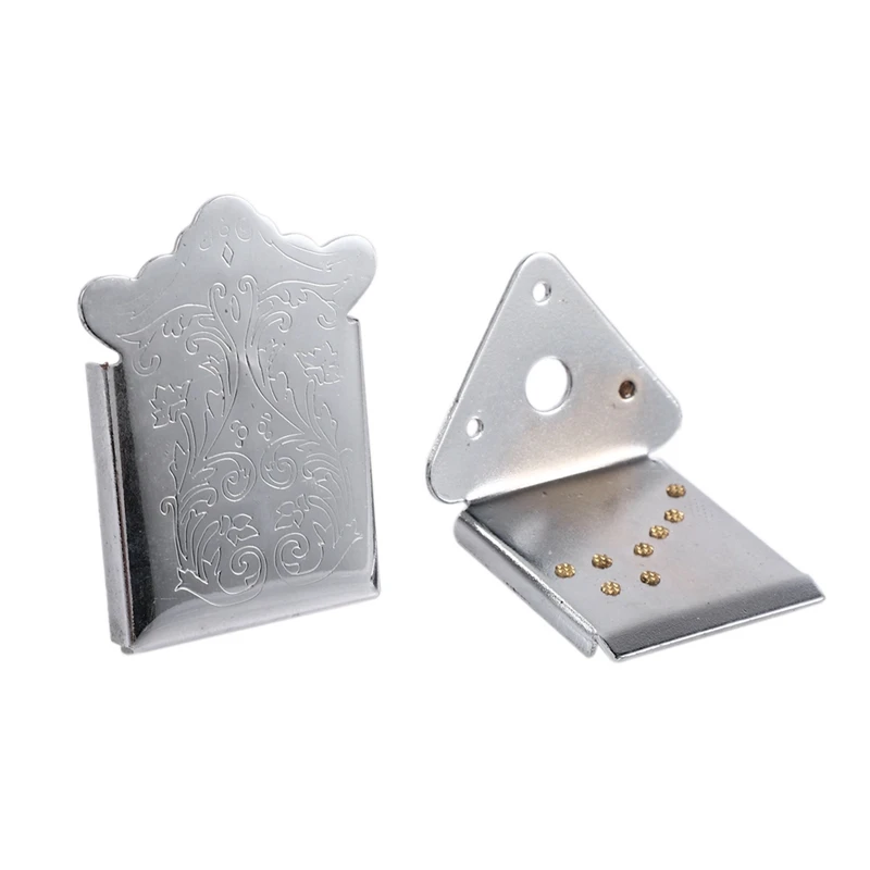 

2X подгрифок мандолины Bridge, Mandolin гитарный Струнодержатель с винтами для 8 струн, часть музыкального инструмента для гитары