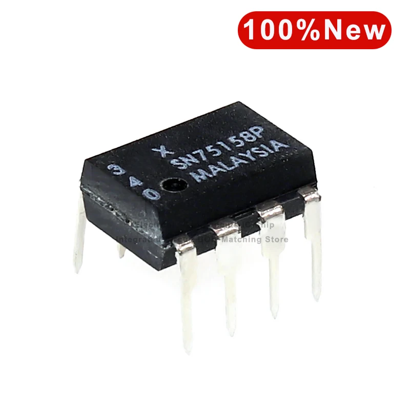 

5pcs SN75158P DIP-8 Dual differential line driver power chip IC