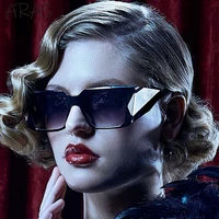 new luxury brand square sunglasses women men 2022 trendy rectangle sun glasses for ladies fashion personality wide leg sunglass