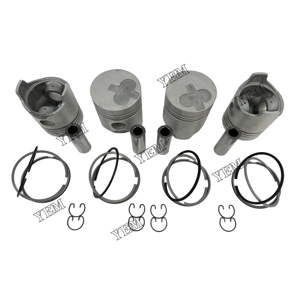 Комплект поршней цилиндра 2J для TOYOTA экскаватора дизельного трактора ENGNINE.