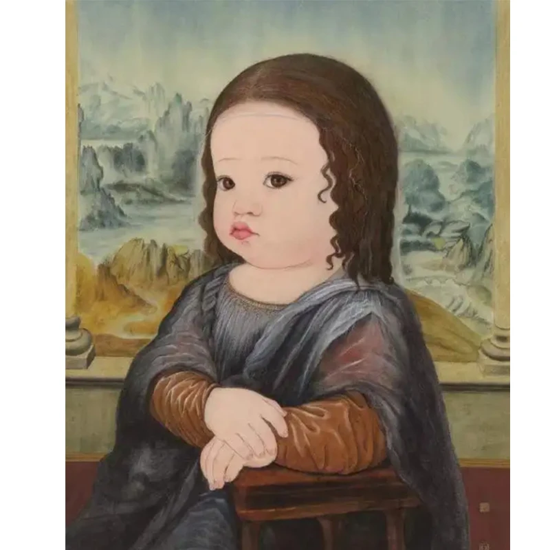 

5D Diy Diamond Painting Mona Lisa Cross Stitch Kits New Diamond Embroidery Rhinestones Mosaic Art Wall Decor