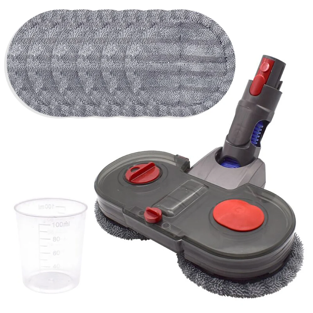 

Electric Wet Dry Mopping Head for Dyson V7 V8 V10 V11 Cordless Vacuum Cleaner Accessories with Water Tank Mop