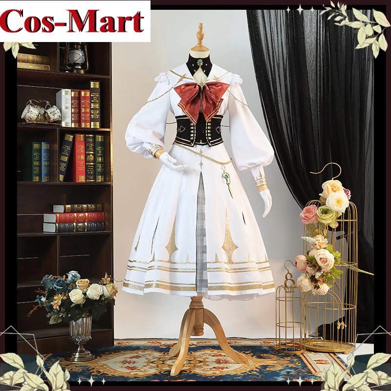 

Cos-Mart Anime VTuber Nijisanji EN ILUNA Aia Amare Cosplay Costume Gorgeous Sweet Uniforms Activity Party Role Play Clothing
